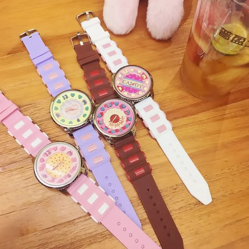 Fashion Trend Jelly Watches – Colorful Candy Colors, Harajuku Style