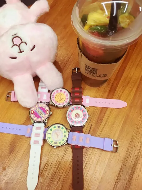 Fashion Trend Jelly Watches – Colorful Candy Colors, Harajuku Style