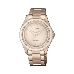 FE7053-51X - Rose Gold Ladies Eco-Drive Watch