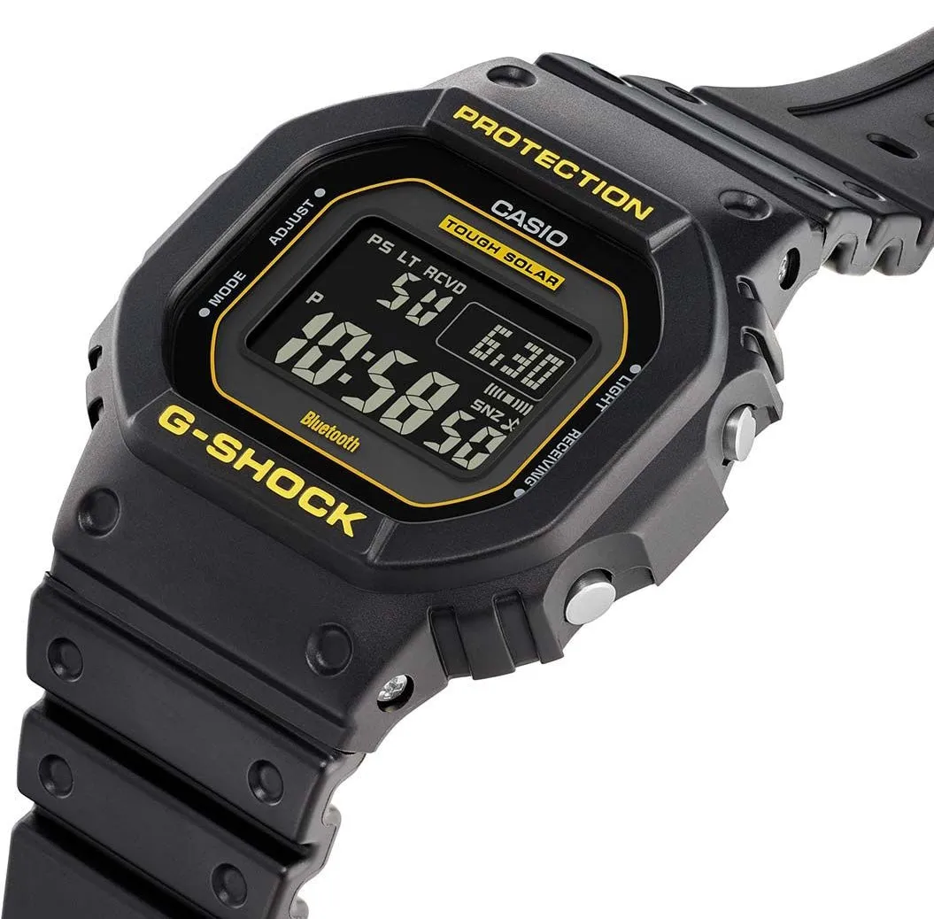 G-Shock 5600 Black Caution Yellow Mens