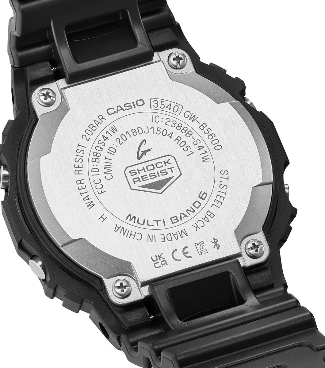G-Shock 5600 Black Caution Yellow Mens