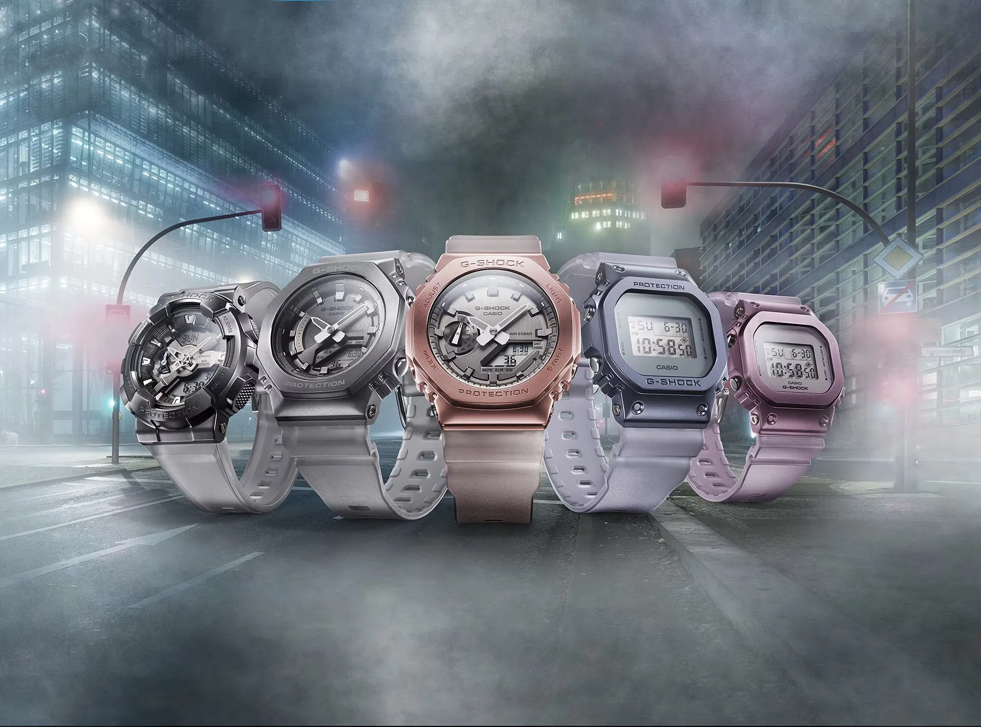 G-Shock Digital & Analogue G Steel Watch Metalized Series GM110MF-1A / GM-110MF-1A