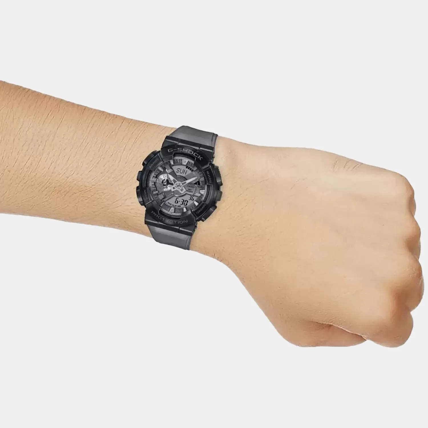 G-Shock Men's Analog-Digital Resin Watch G1216 - GM-110MF-1ADR