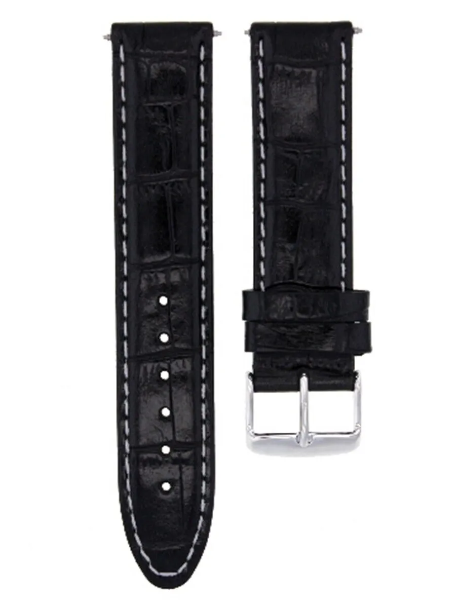 GENUINE LEATHER WATCH BAND STRAP FOR TAG WATCH 24 - MM