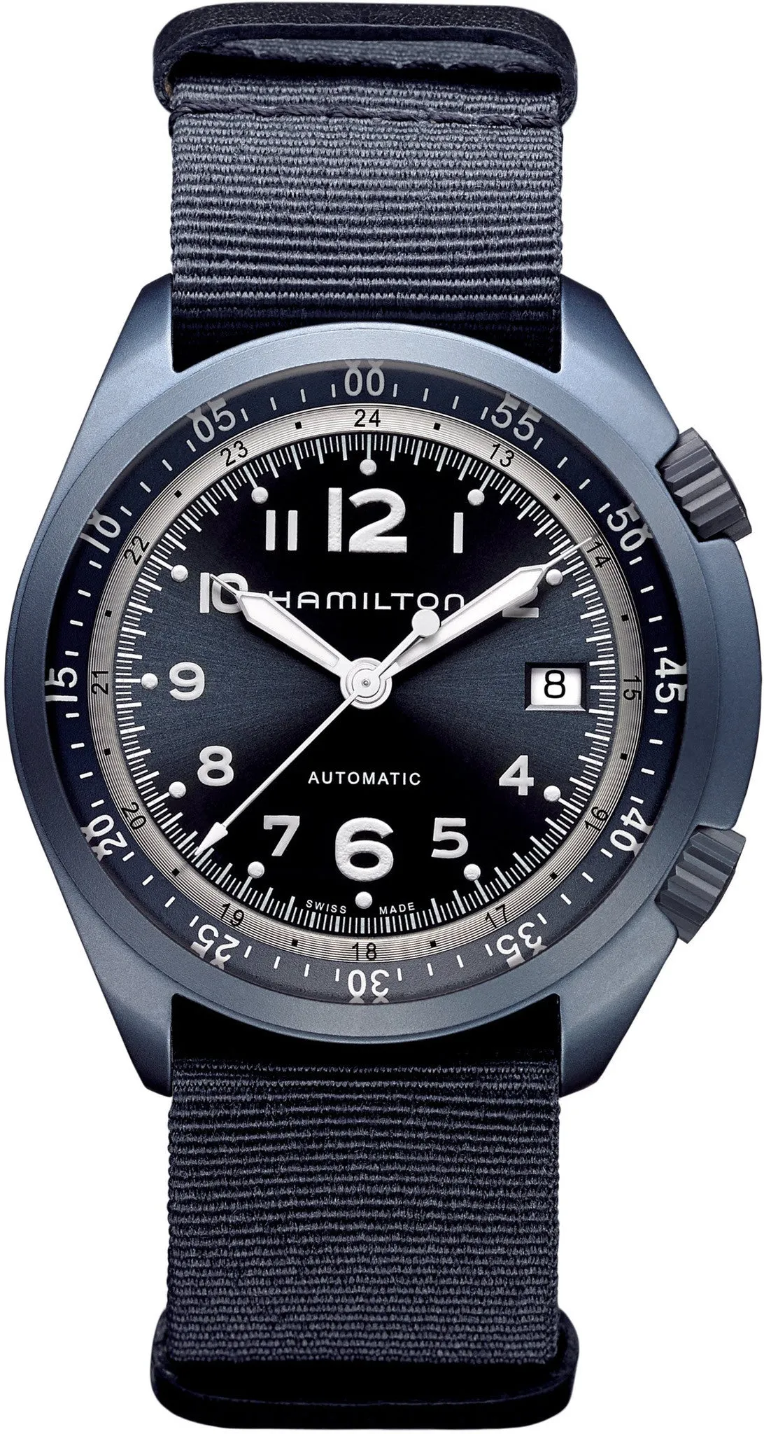 HML Watch Khaki Aviation Pilot Pioneer Aluminum