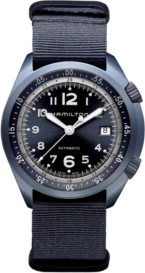 HML Watch Khaki Aviation Pilot Pioneer Aluminum