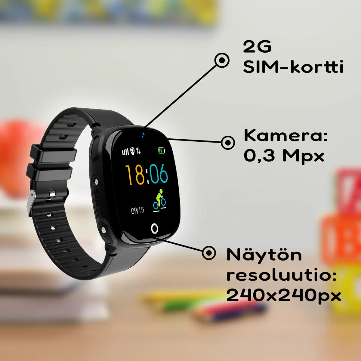 Kuura Kids Smart Watch K1