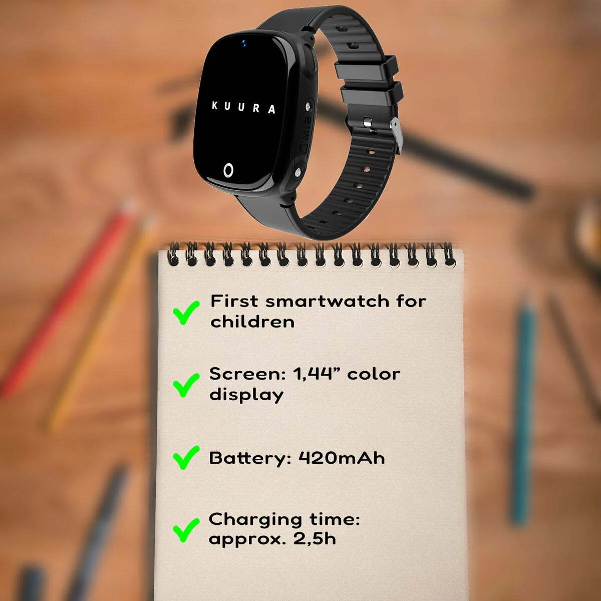 Kuura Kids Smart Watch K1