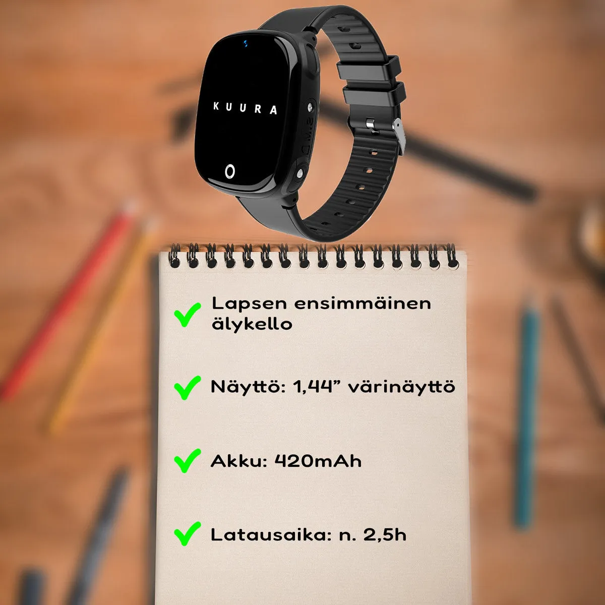 Kuura Kids Smart Watch K1