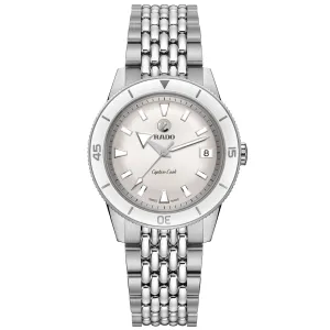 Ladies' Rado Captain Cook Automatic White Dial Watch R32500013