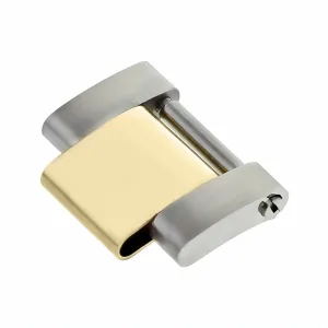 LINK FOR OYSTER WATCH BAND ROLEX MIDSIZE WATCH 18K/SS REAL GOLD FIT 17MM LUG