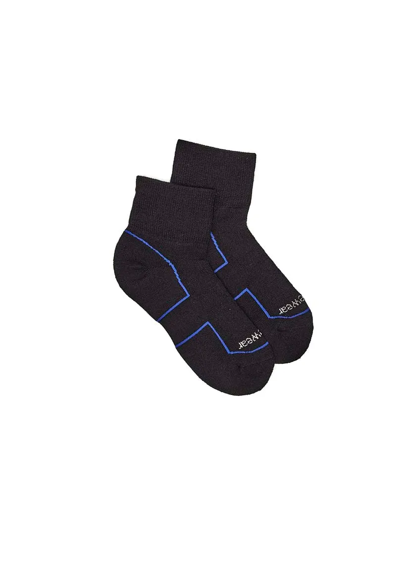 Lite Multi Sport Quarter- Black