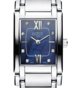 Memory Quartz Swiss-Made Blue Ladies Watch 16857255