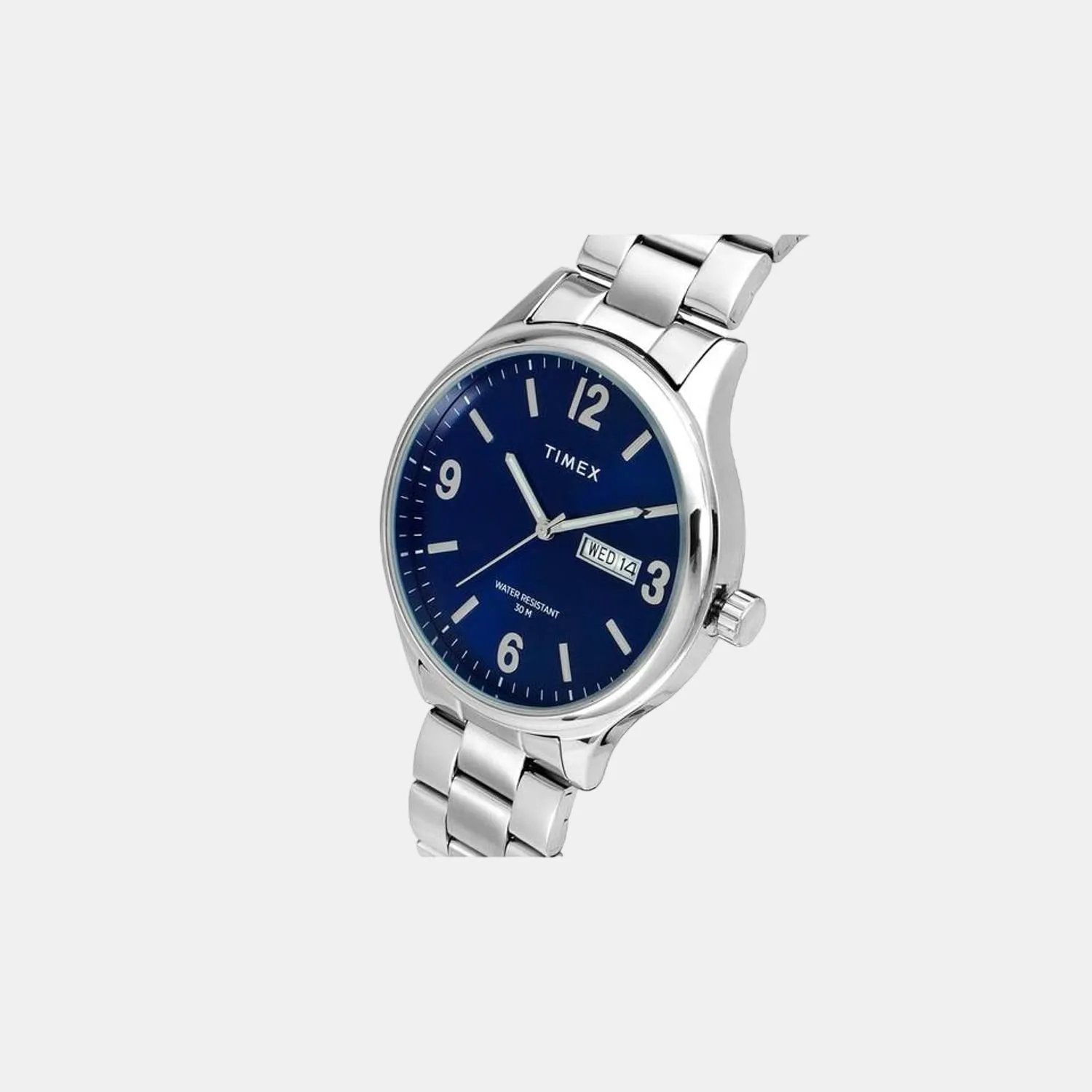 Men's Blue Dial Analog Stainless Steel Watch TWEG18420