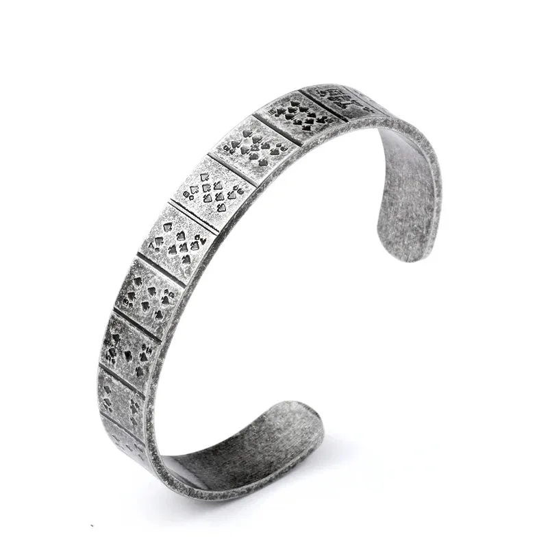 Men's Bracelet Viking Bodyguard Symbol High Quality Jewelry LLBRG-029G Beier 316L Stainless Steel