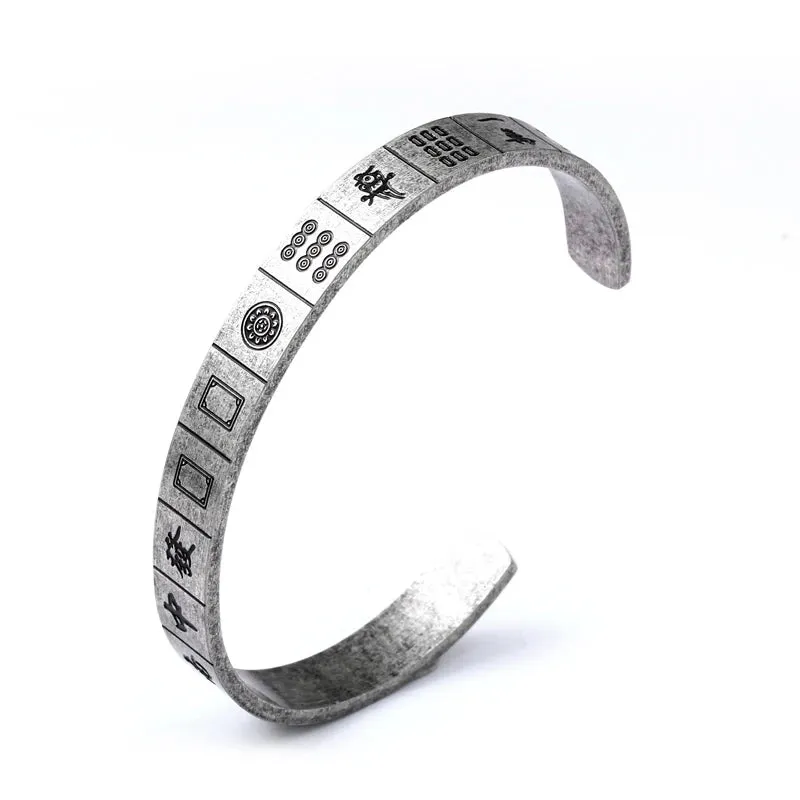 Men's Bracelet Viking Bodyguard Symbol High Quality Jewelry LLBRG-029G Beier 316L Stainless Steel
