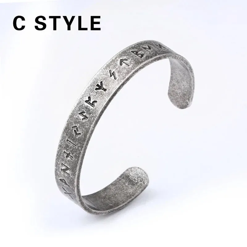 Men's Bracelet Viking Bodyguard Symbol High Quality Jewelry LLBRG-029G Beier 316L Stainless Steel