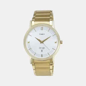 Men's Silver Analog Stainless Steel Watch TI000R420