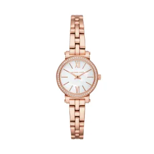 Michael Kors Sofie Rose Gold Stones Set Case Model MK3834