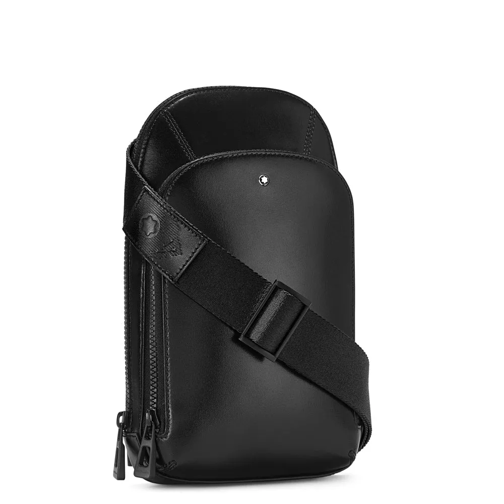 MNT Sling Bag Glossy Leather Extreme 2. Black