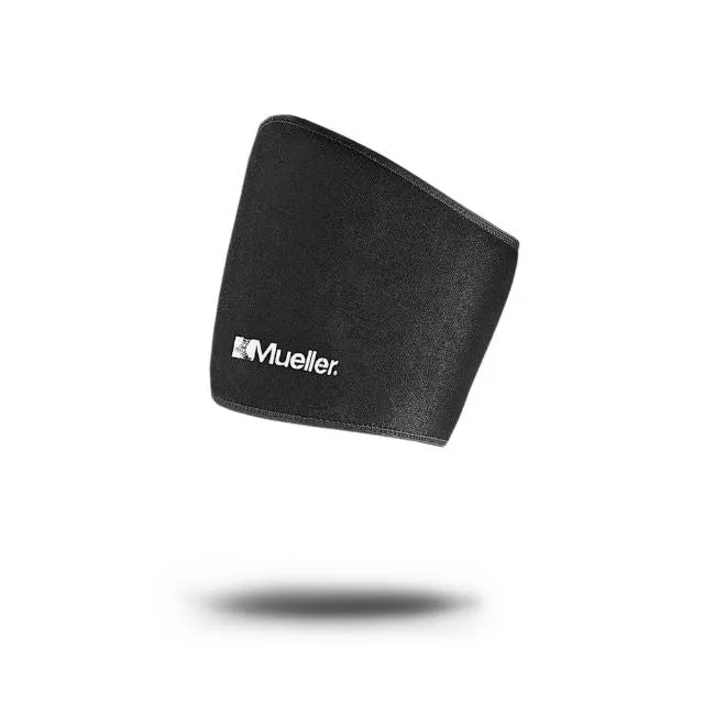 Mueller Thigh Support, Neoprene Unisex Multisport Protection Black 4491