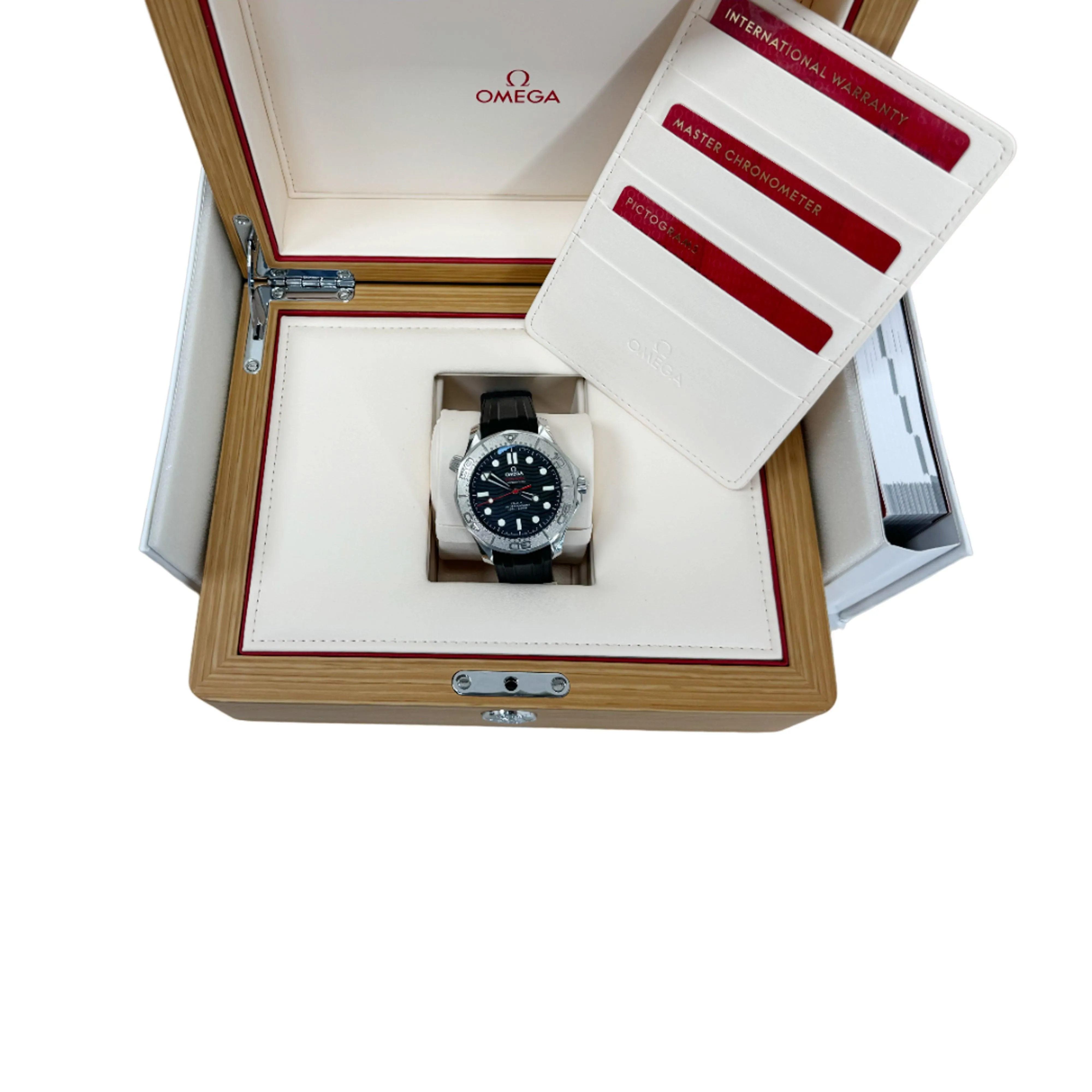 Omega Seamaster Diver 300M 42mm 210.32.42.20.01.002 Black Dial, Worn