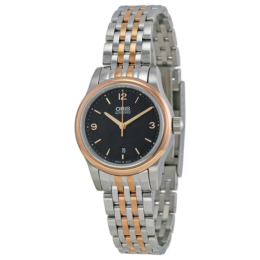 Oris Classic Date Automatic Black Dial Ladies Watch 01 561 7650 4334-07 8 14 63