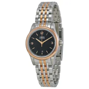 Oris Classic Date Automatic Black Dial Ladies Watch 01 561 7650 4334-07 8 14 63