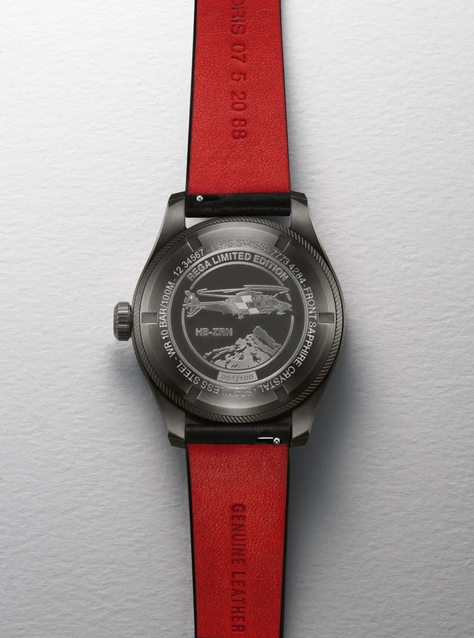 ORS Watch Big Crown ProPilot Rega Fleet AgustaWestland Da Vinci HB-ZRN Limited Edition D