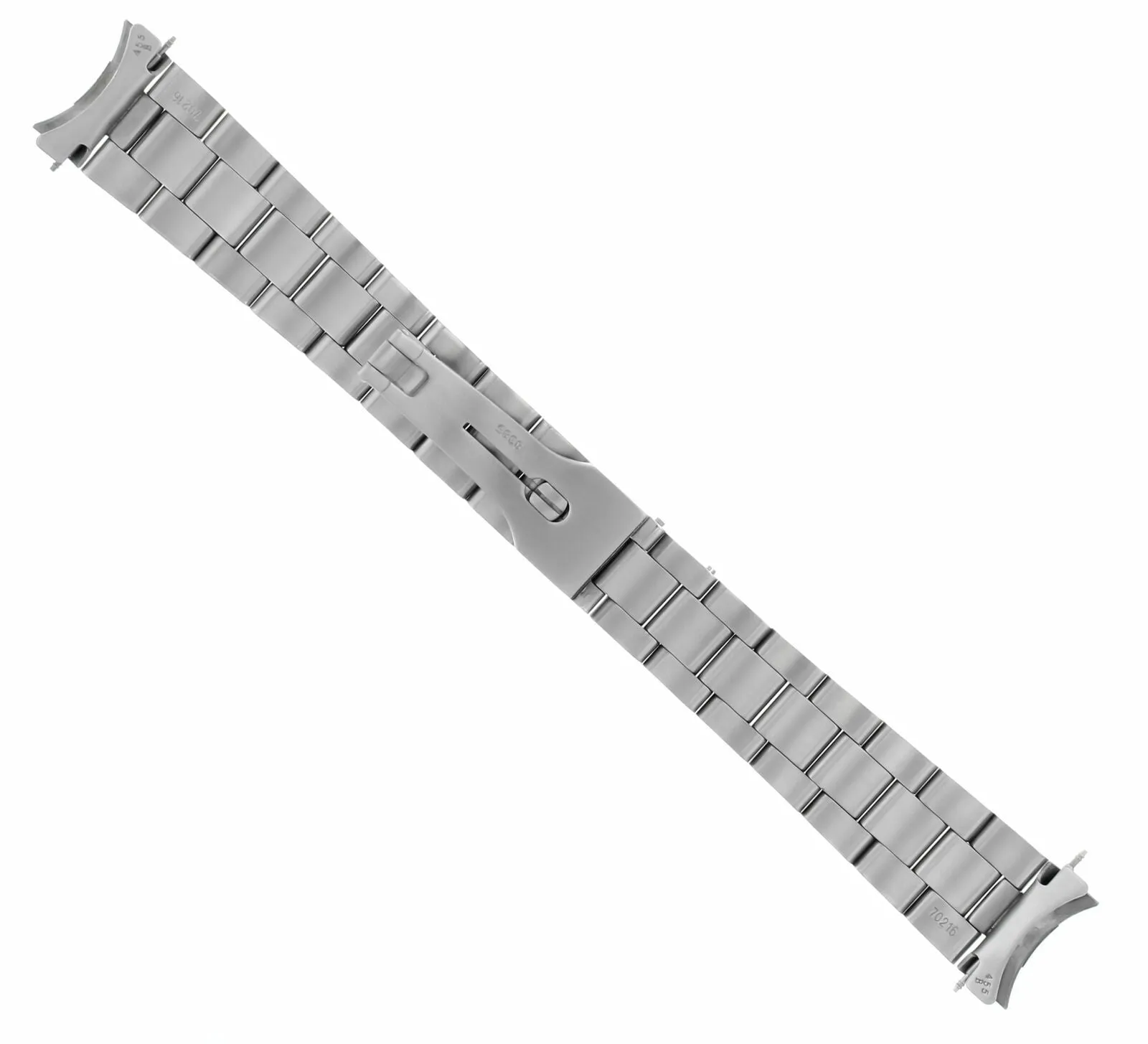 OYSTER WATCH BAND STAINLESS STEEL NEW STYLE FOR ROLEX  HIDDEN CLASP SHINY/CENTRR