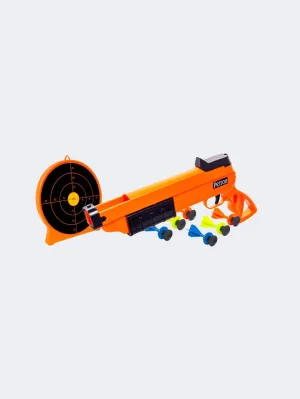 Petron Unisex Multisport Crossbow 162/4C Supershot Pistol &Target Orange/Black