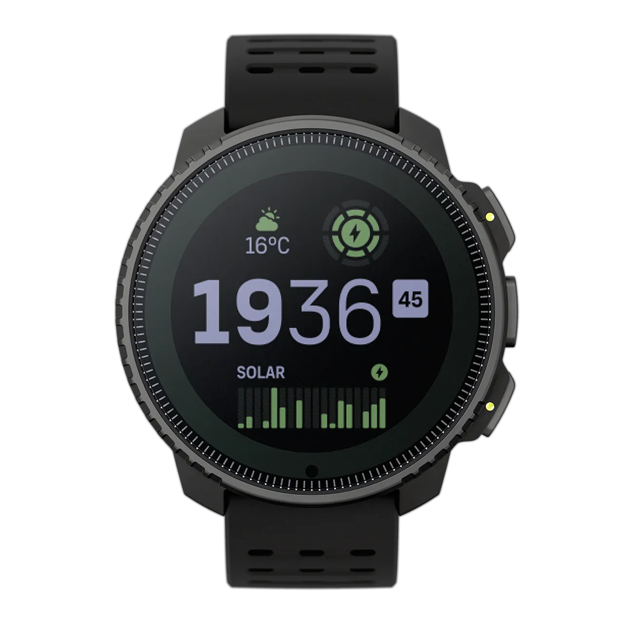 Refurbished Suunto Vertical  Solar All Black