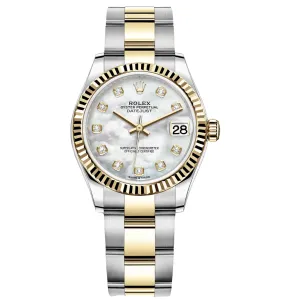 Rolex 278273 Steel and Yellow Gold Datejust 31mm Mop Diamond Dial 2022