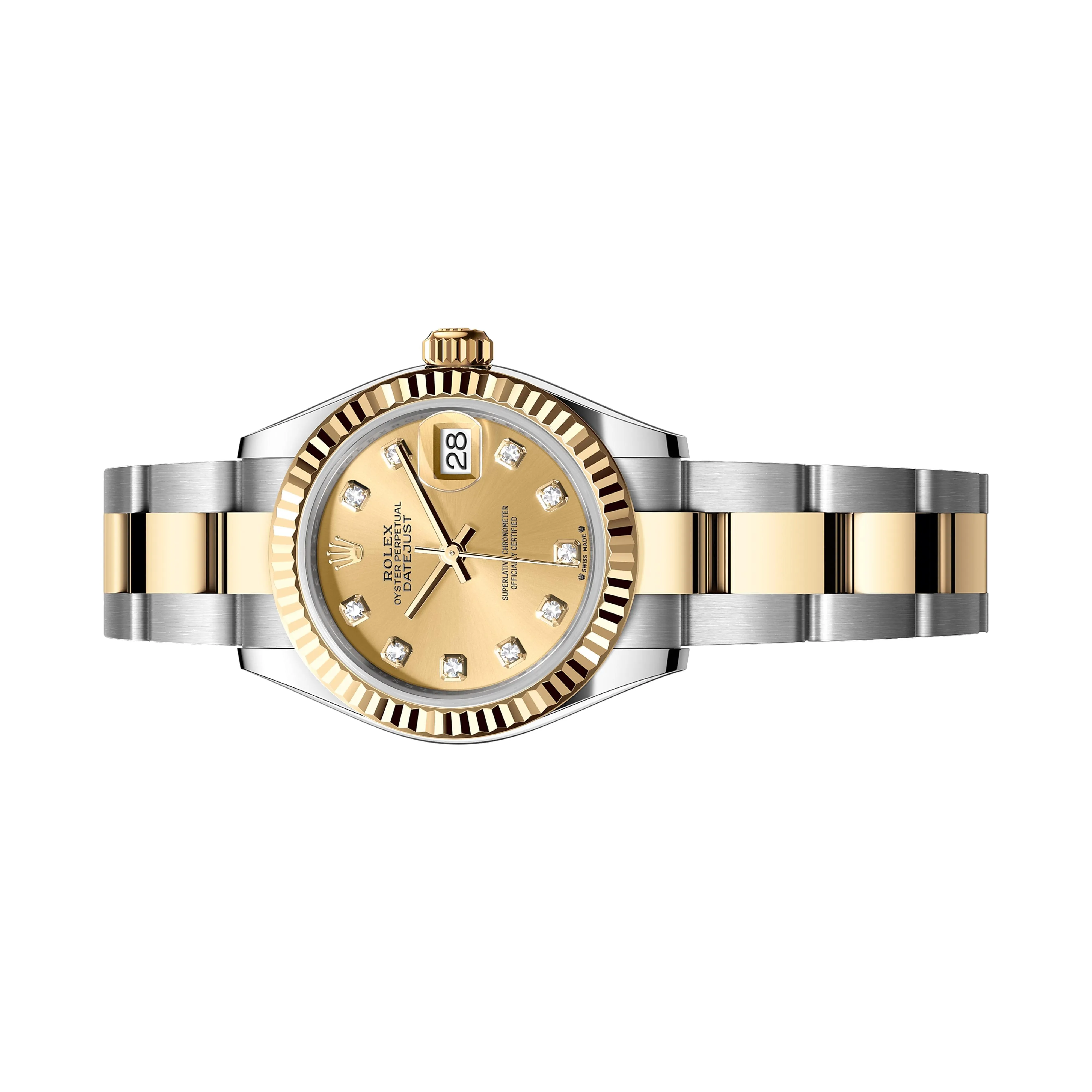 Rolex Datejust 28mm 279173-0012 Champagne Diamond Dial, Unworn 2022