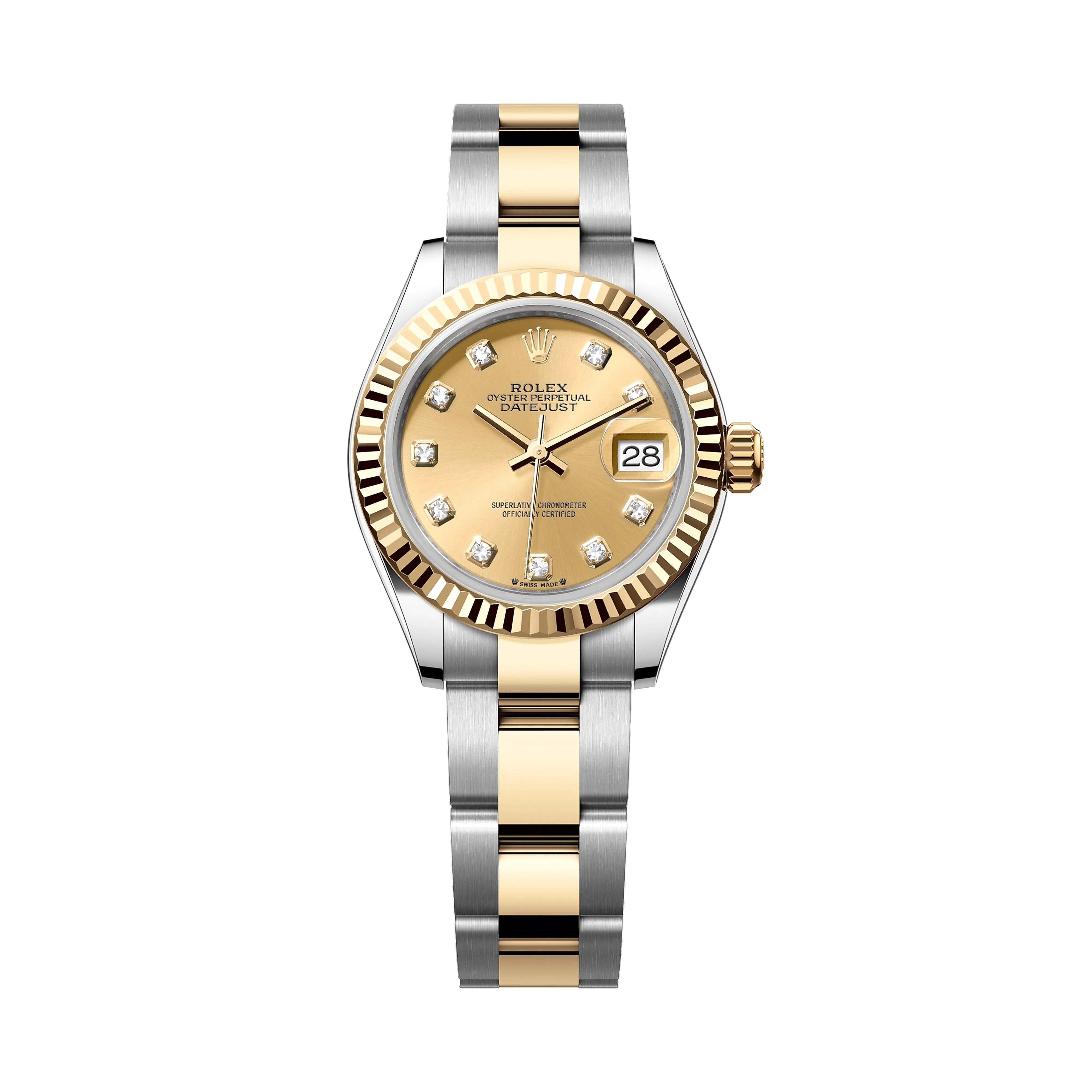 Rolex Datejust 28mm 279173-0012 Champagne Diamond Dial, Unworn 2022