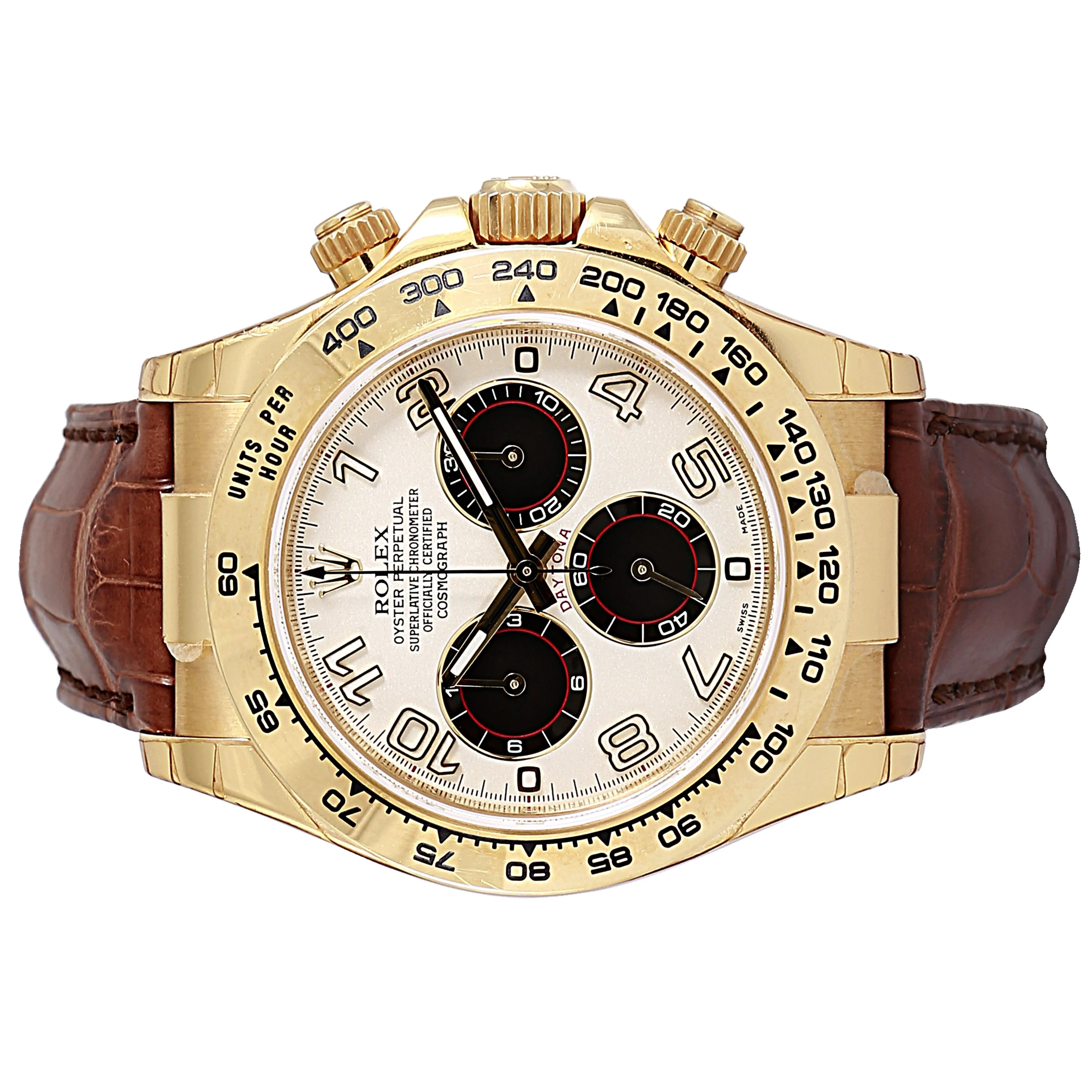 Rolex Daytona 116518 Leather Bracelet