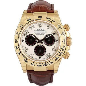 Rolex Daytona 116518 Leather Bracelet