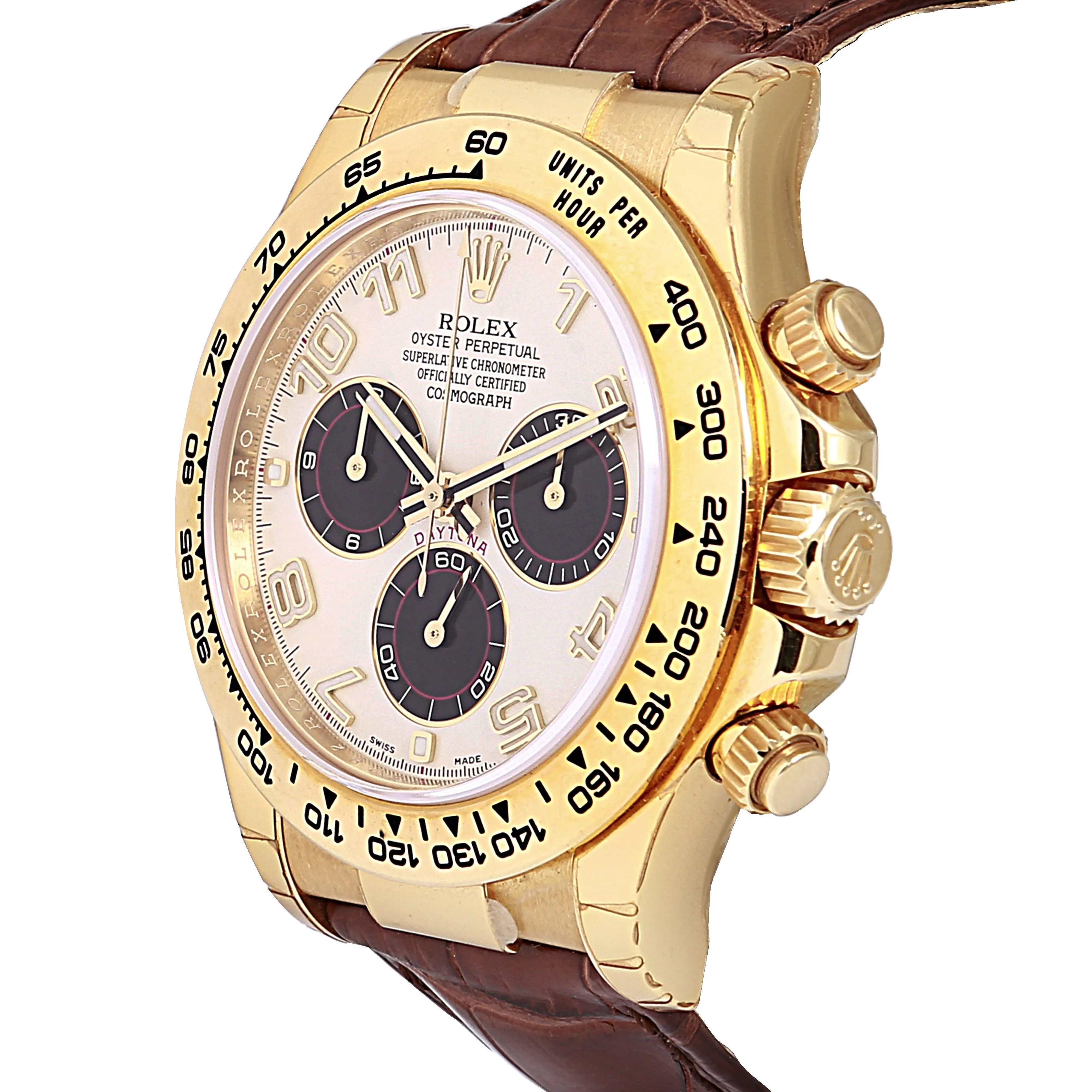 Rolex Daytona 116518 Leather Bracelet