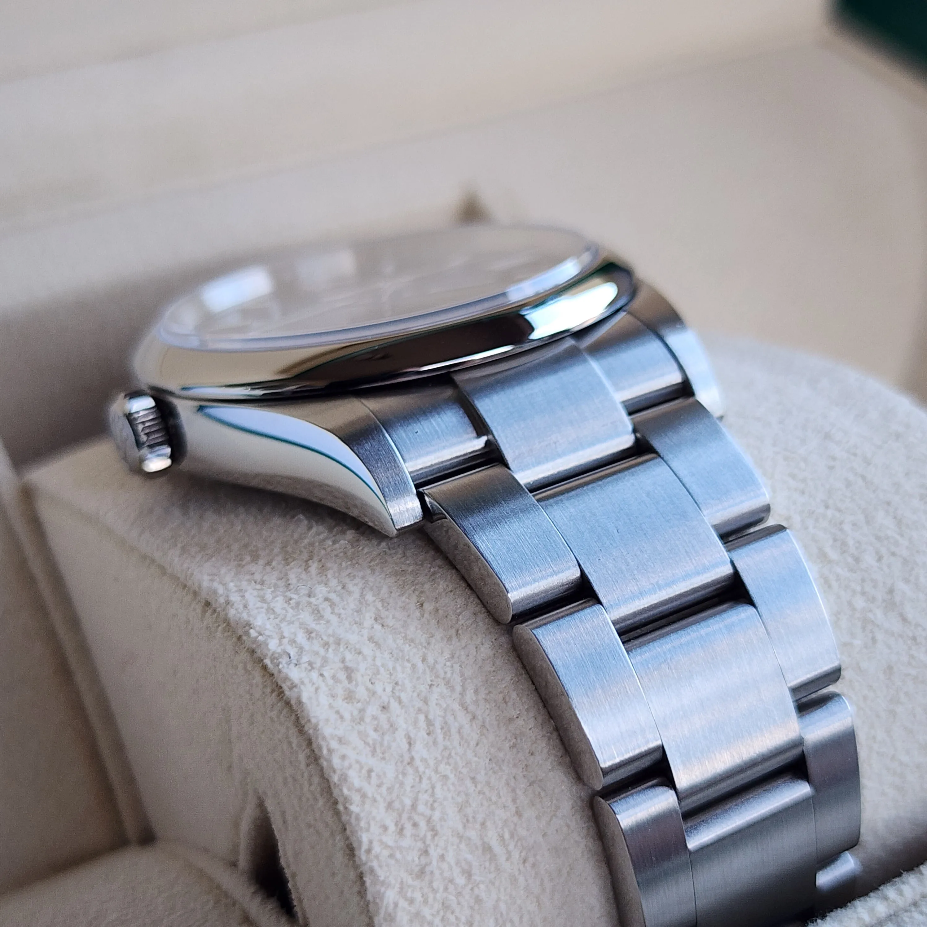Rolex Oyster Perpetual Blue Dial 36mm