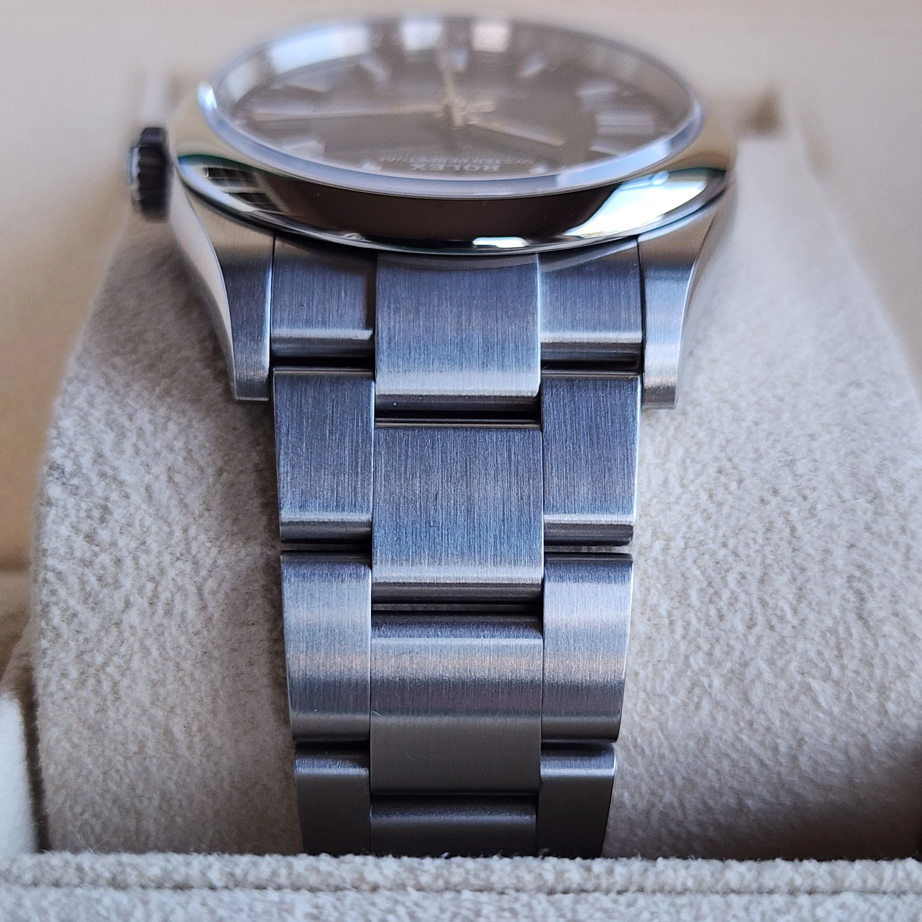 Rolex Oyster Perpetual Blue Dial 36mm