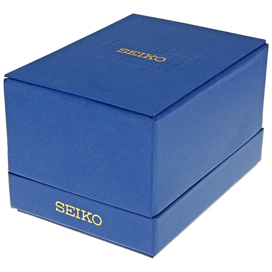 Seiko Neo Classic Alarm Perpetual Black Dial Men's Watch SPC125
