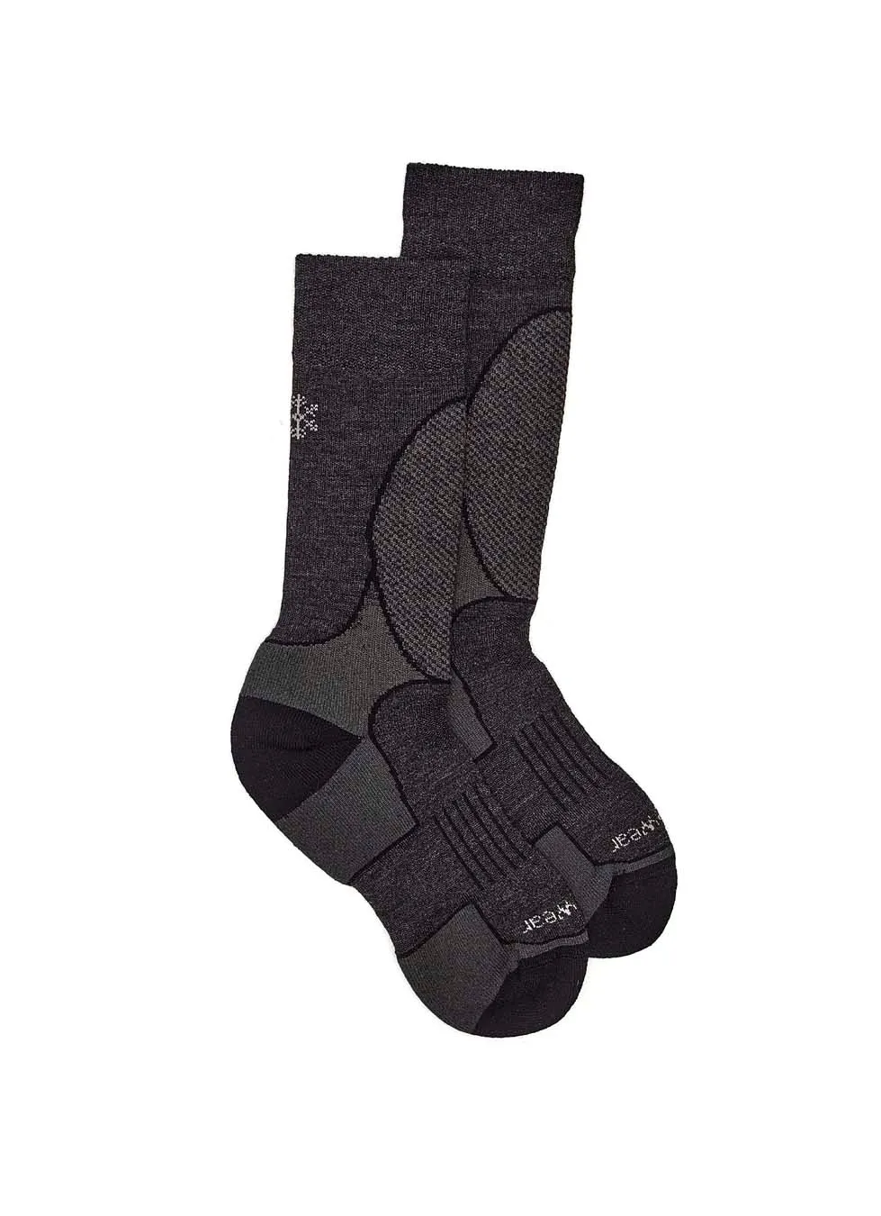 Serious Trekker Crew Sock - Charcoal