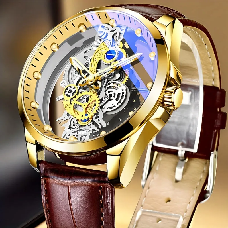 Stainless Steel Luminous Quartz Watch Luxury and Fashionable