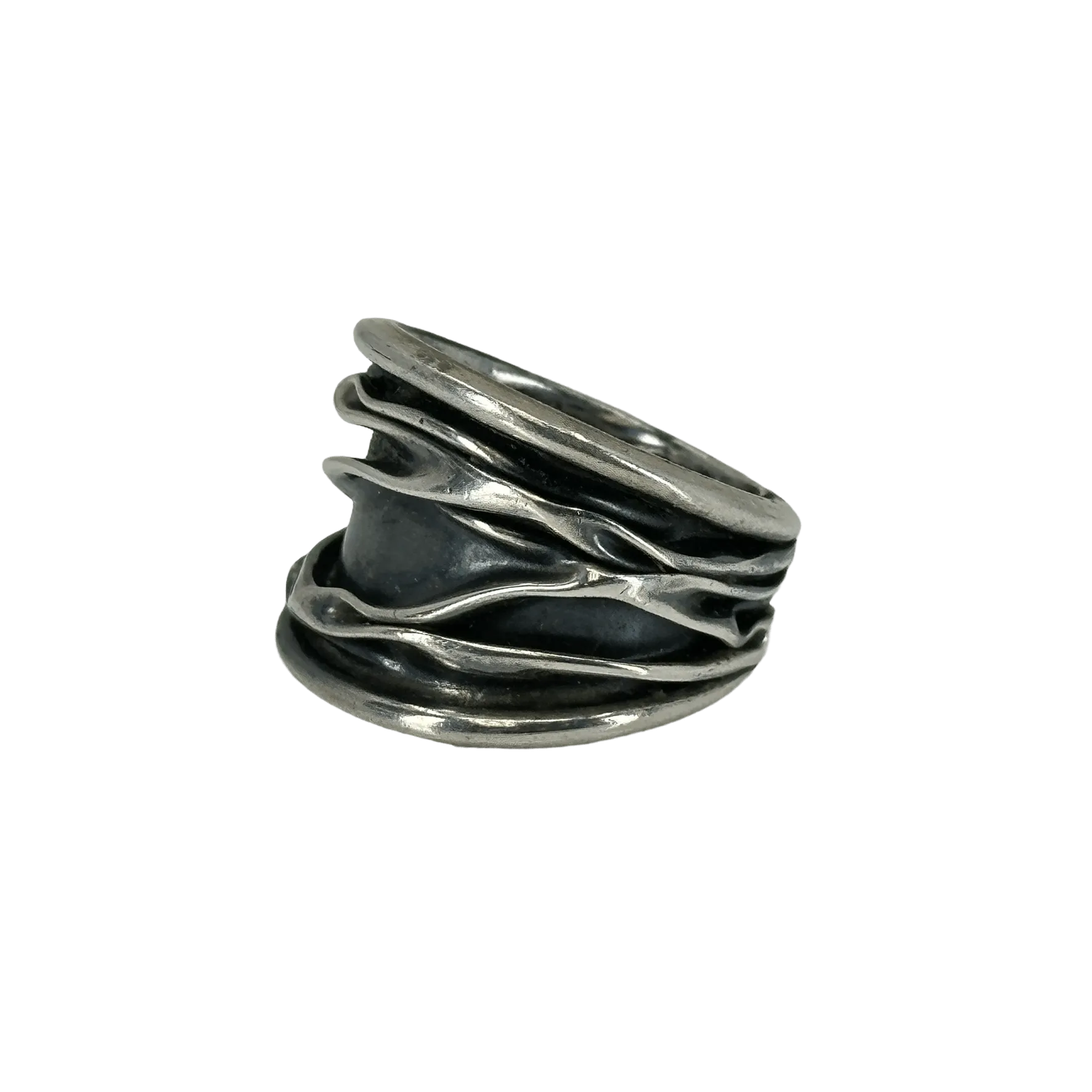 Stylish Sterling Silver Ring - Womens Size 7 - Perfect Gift for Her