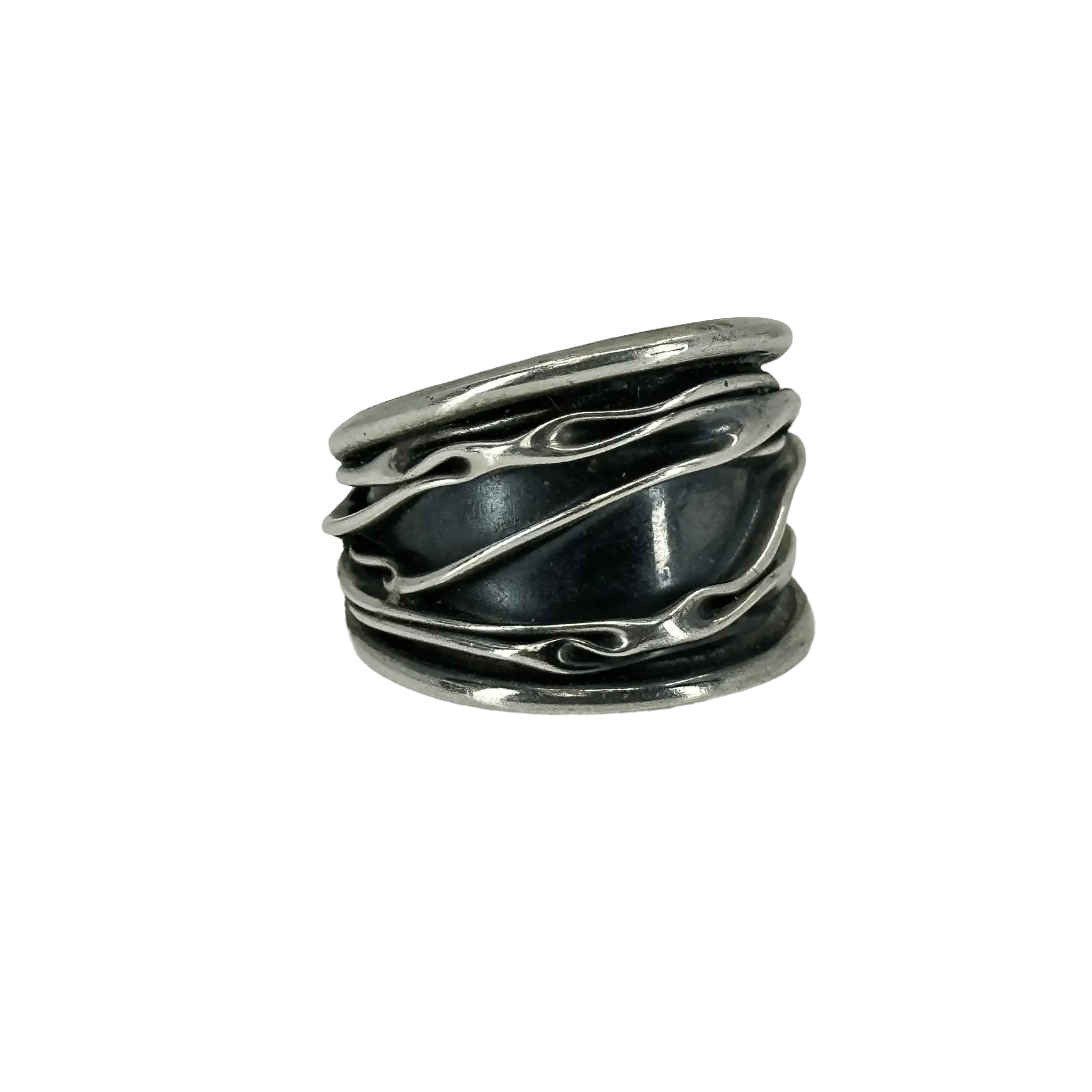 Stylish Sterling Silver Ring - Womens Size 7 - Perfect Gift for Her