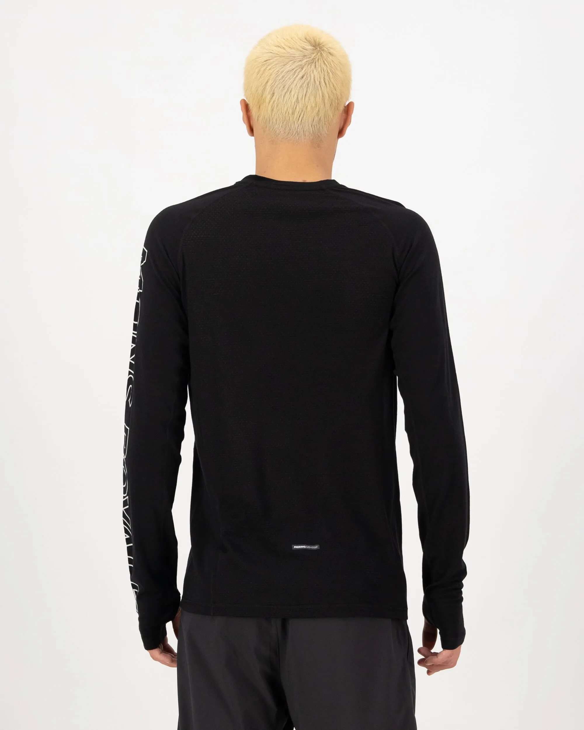 Temple Merino Long Sleeve - Black