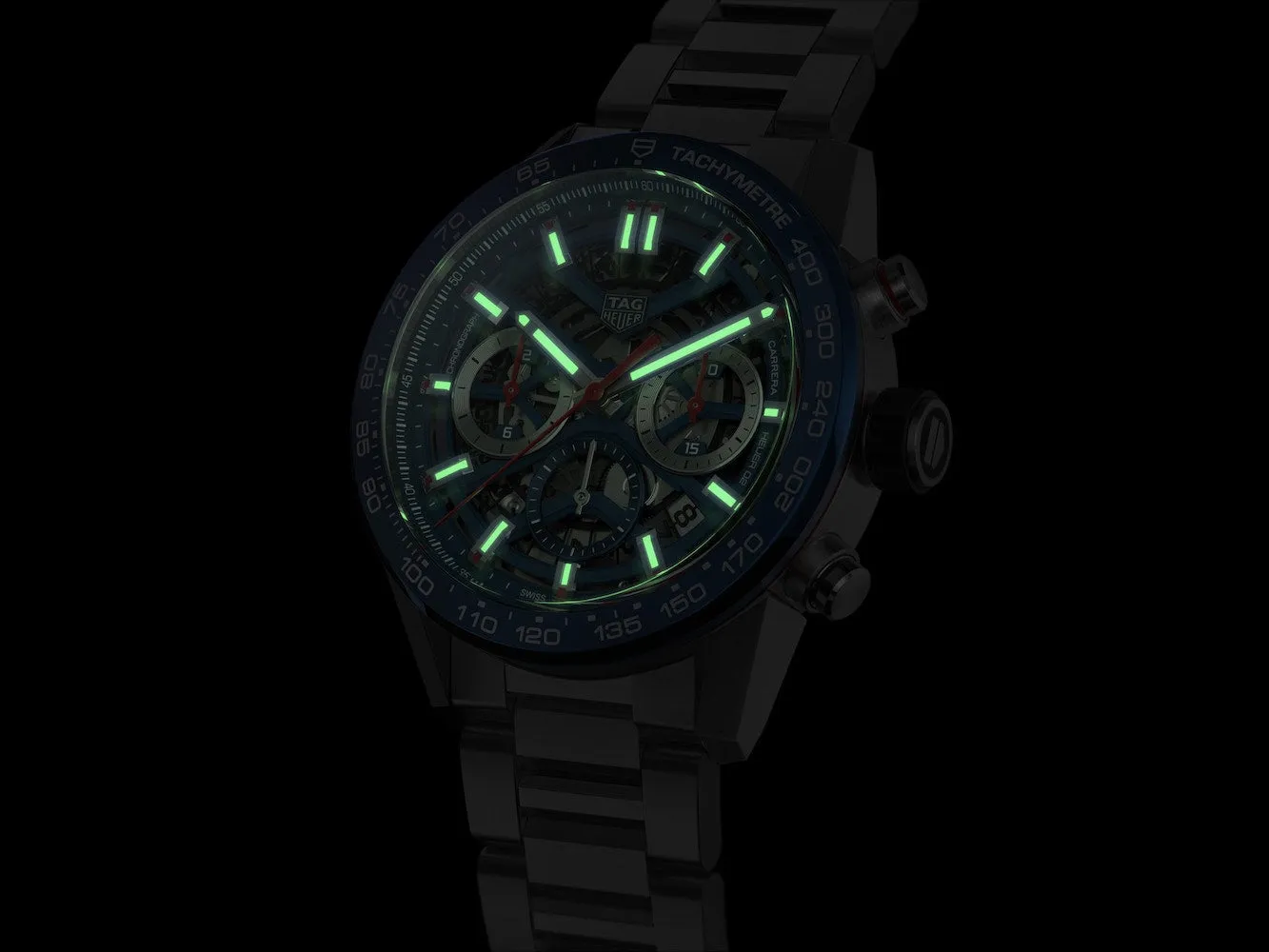 TH Watch Carrera AutoMTic Chronograph Calibre Heuer 2