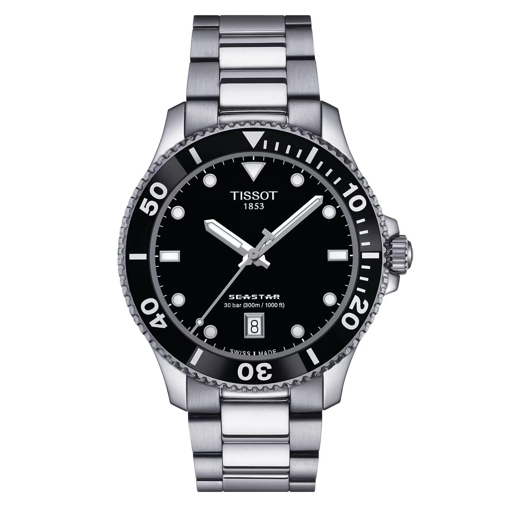 TISSOT T-Sport Seastar 1000 40mm Mens Watch T1204101105100