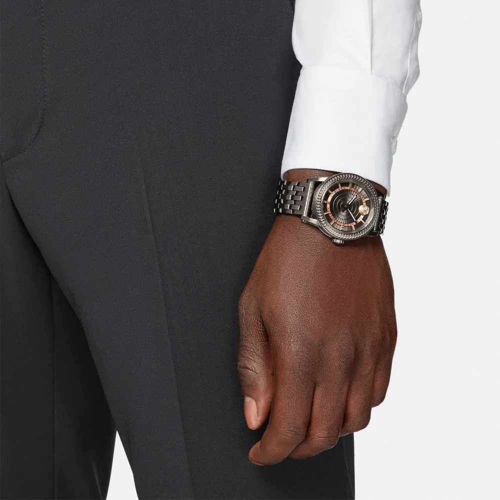 Versace Viamond All Black Men's Watch VEPO00520