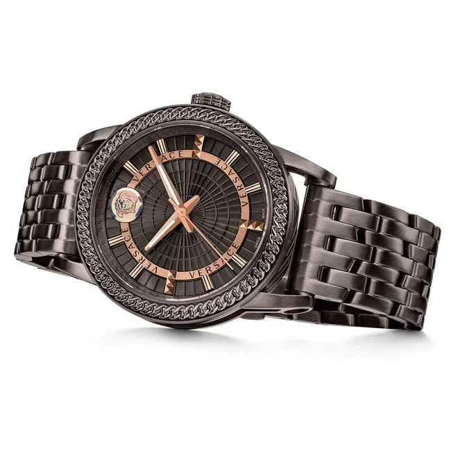 Versace Viamond All Black Men's Watch VEPO00520